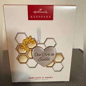 NIB Hallmark 2023 “Our Love Is Sweet” Ornament